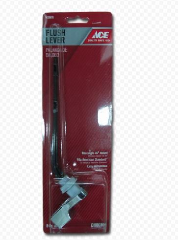 Chrome Finish Angle Mount Tank Lever