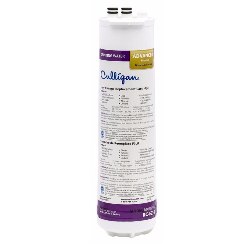 Culligan Ic-Ez Replacement Water Filter Cartridge RC-EZ-3 (4294153)