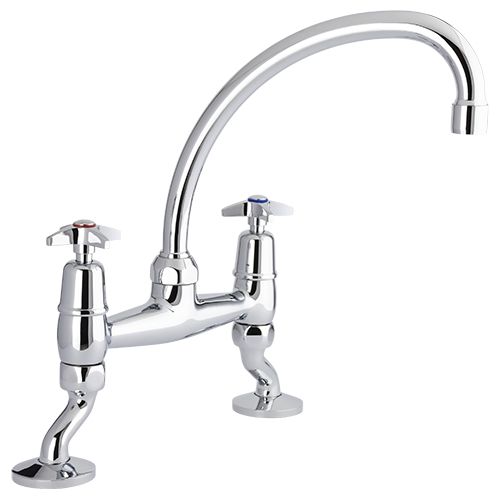 Kitchen Mixer Star Adjustable Chrome Duraflow