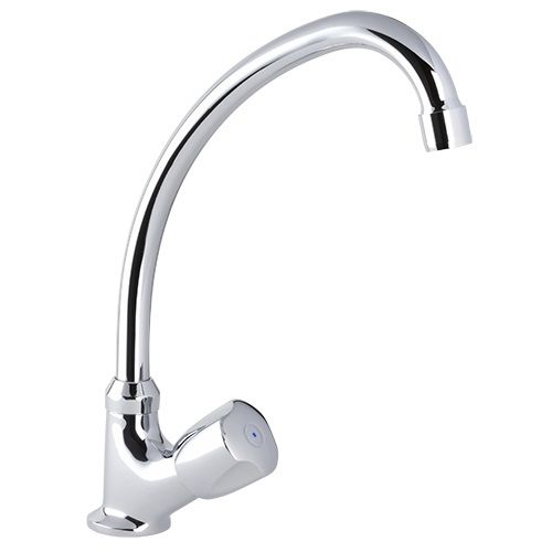Duraflow Kitchen Tap Chrome Round  (DURKITROUND1)