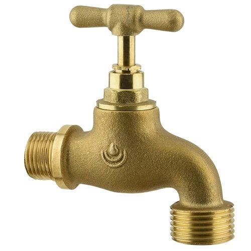 Duraflow Bibcock Brass 1/2in (DURBIBRB12)