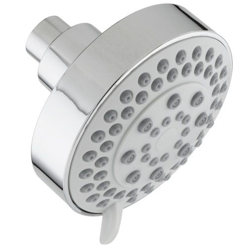 Shower Head Chrome 4in Duraflow