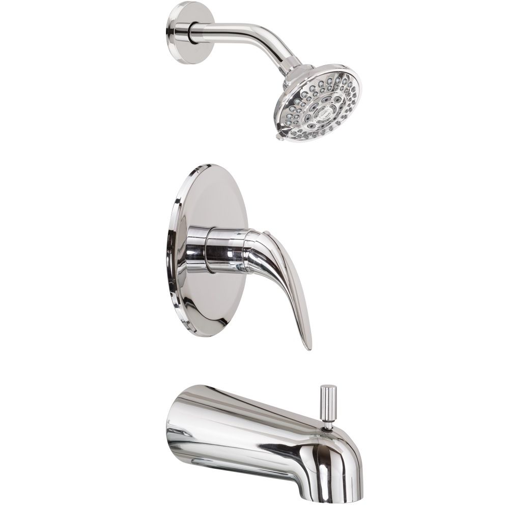 Duraflow Lavatory Mixer And Tub Shower Niagara (DURTNSNIA1)
