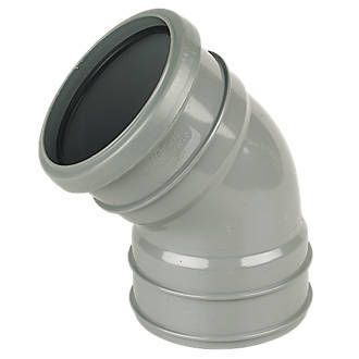 Bend PVC Grey 135 Deg 4in