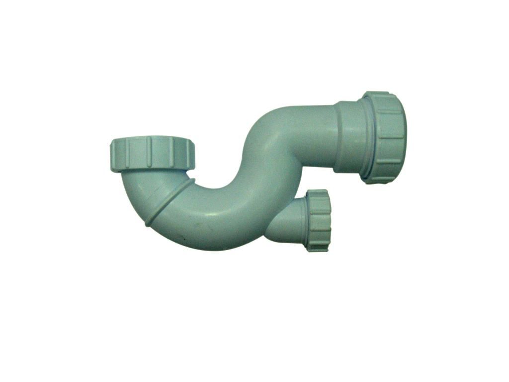 Bath Trap Shallow Plastic 1-1/2in