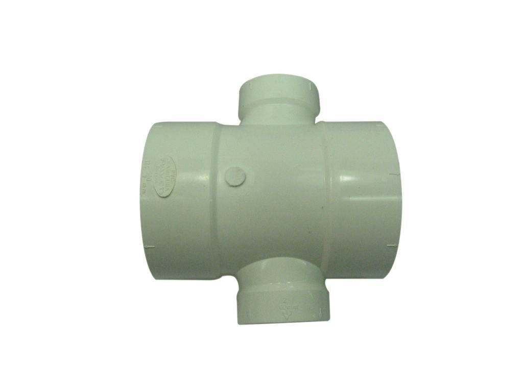Cross Dbl Tee Reducing 4x4x2x2