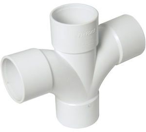 Cross Dbl. Tee Waste 2in