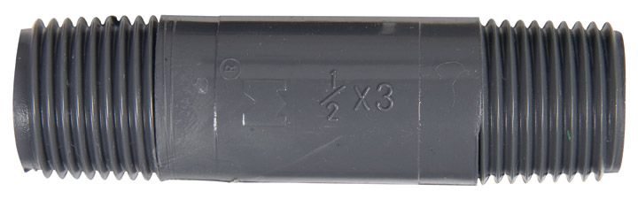 Nipple SCH80 1/2in x 3in