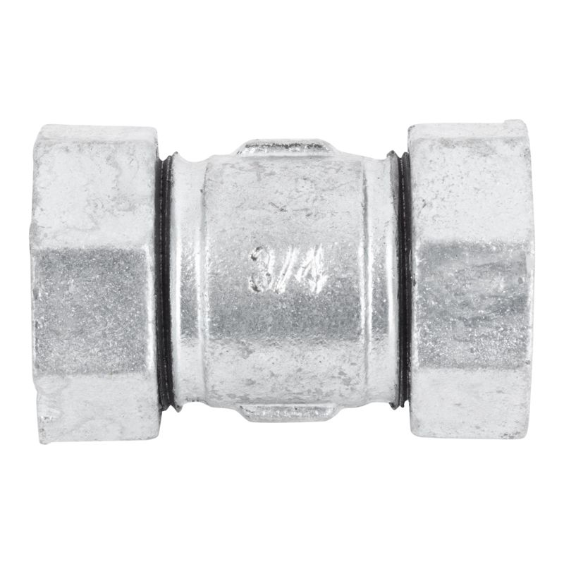 STZ Industries 3/4 in. X 3/4 in. D Compression Galvanized Couplin 3 in. L