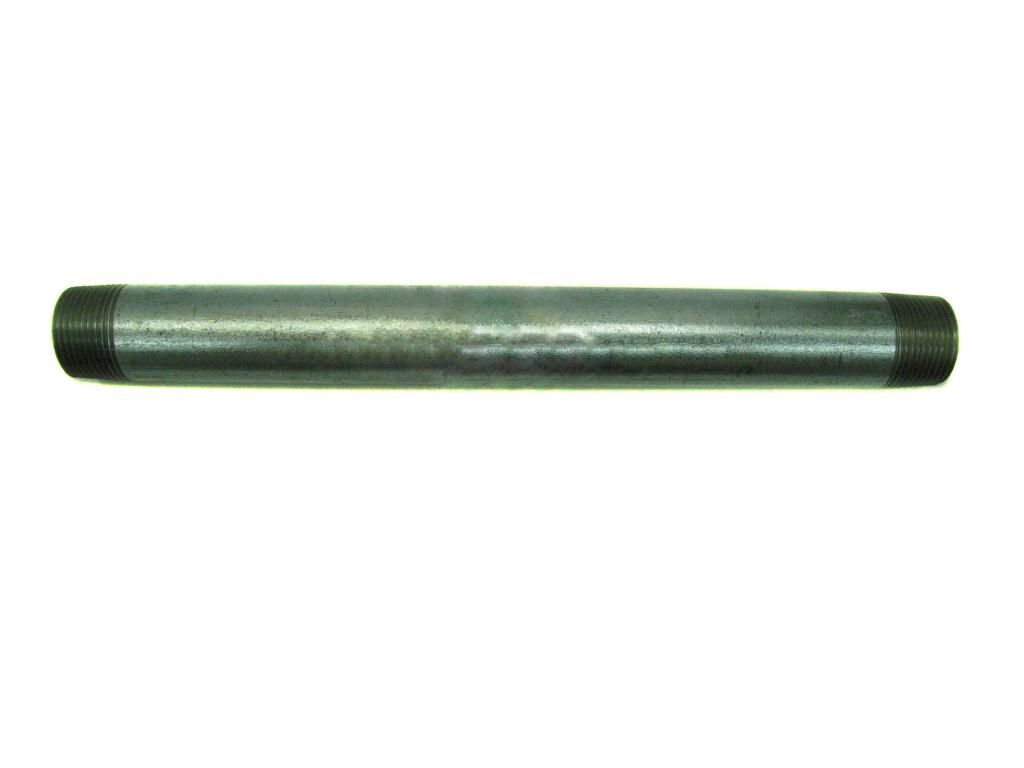 Nipple Barrel Galv. 1/4in x 6in
