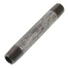 Nipple Barrel Galv. 1/2in x 6in