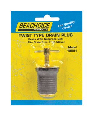 Plug Drain Twist Turn 1in (8090409)