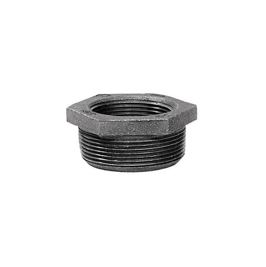 Hex Bushing Galvanized 1in x 1/2in