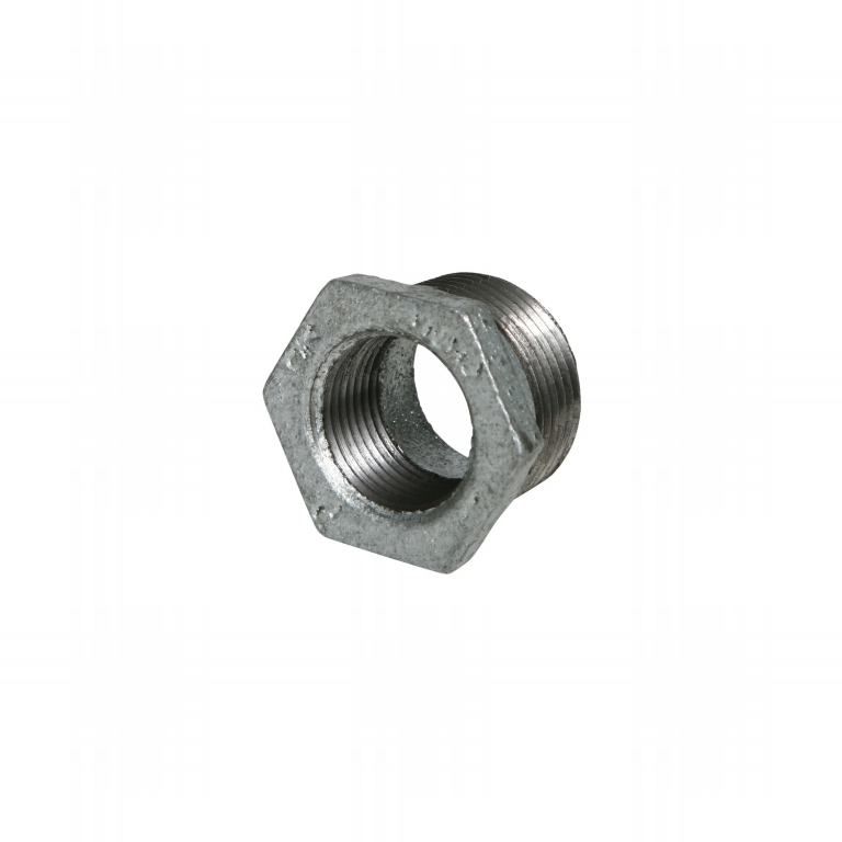 Hex Bushing Galv. 1/2in x 1/4in