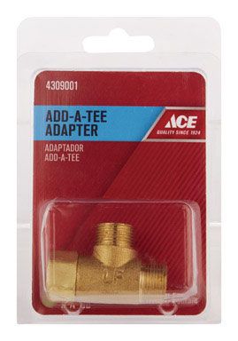 Adapter Tee 3/8in x3/8in x 3/8in