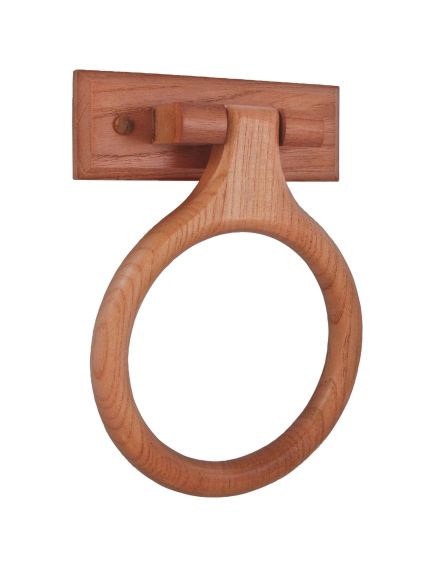 Towel Ring Oak (4305595)