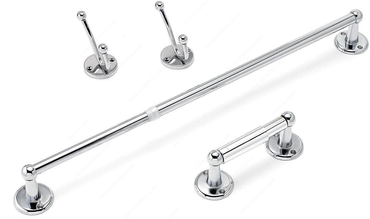 Nystrom Bath Accessory Set Chrome 4pc (37443RB)