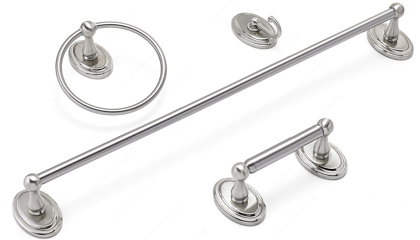 Nystrom Wyndham Bath Accceory Set 4pk (43449)