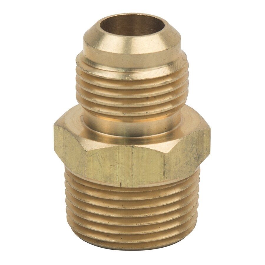 Flare Male Brass Adapter 3/8 Fl x  1/4 M in. (4327110)