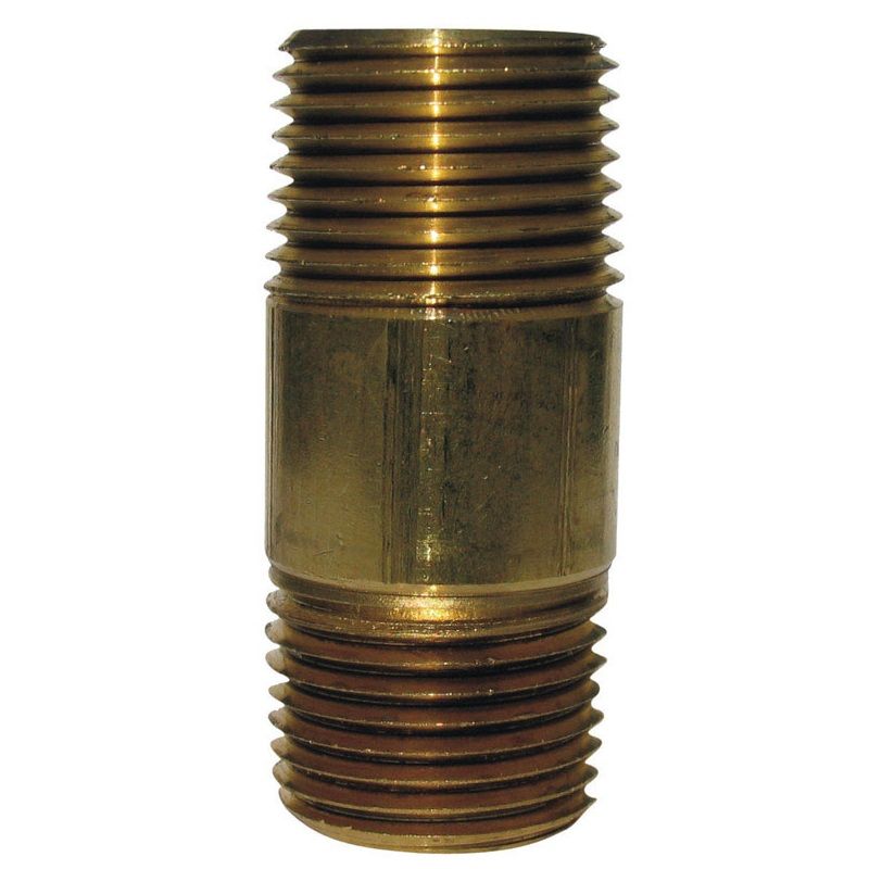 JMF Company Nipple RD Brass 1/8in x 1-1/2in (48979)