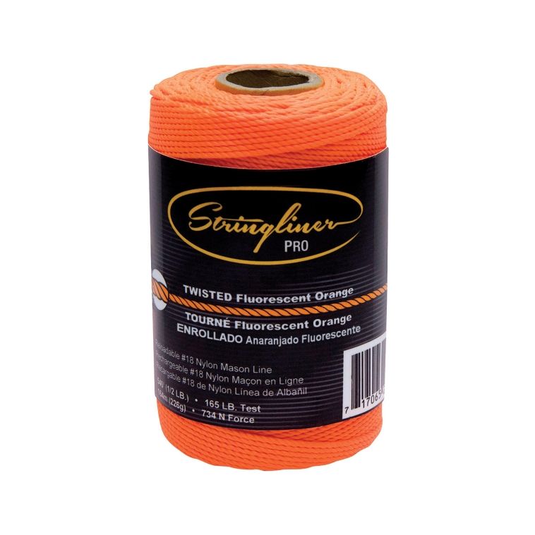 Stringliner 540ft Orange Pro Neon Reloadable Nylon Line Refill