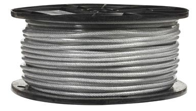 Cable Aircraft PVC Coated 3/32in 250ft (price per foot)