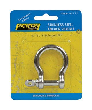 Shackle Screw Pin Stainless Steel 5/16in (8092280)