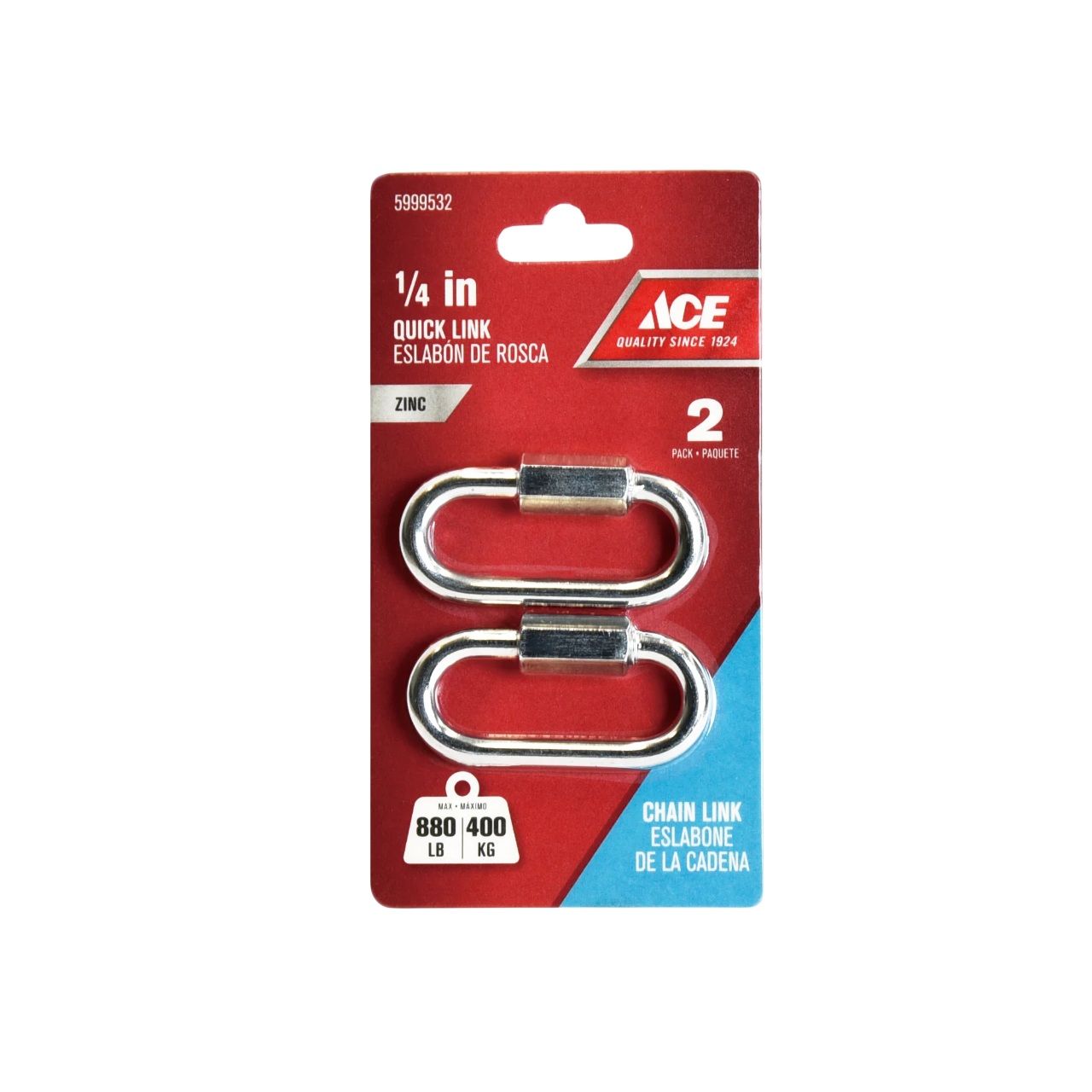 Quick Link 1/4 in. 2pk (5999532)