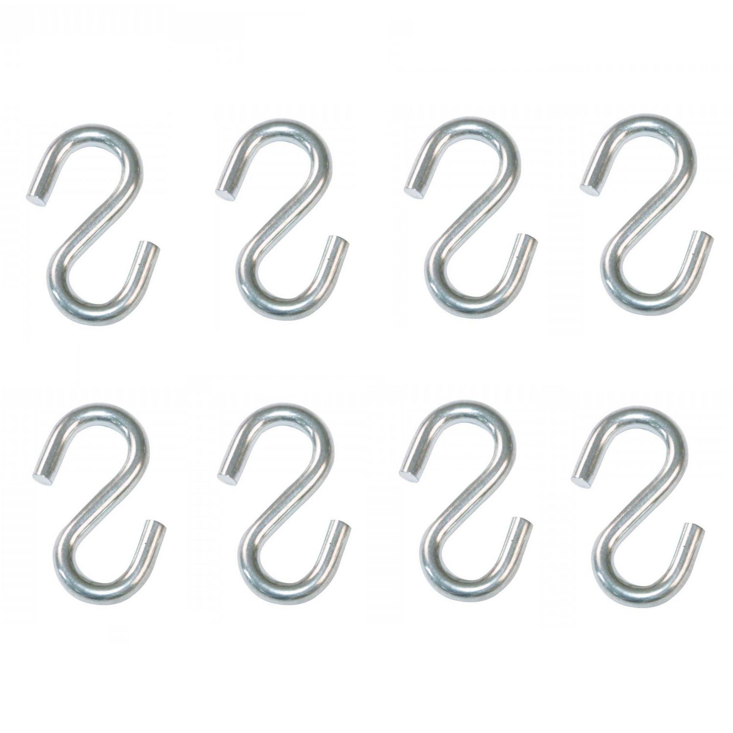 Ace S-Hook Zinc 7/8 in. 8 Pcs