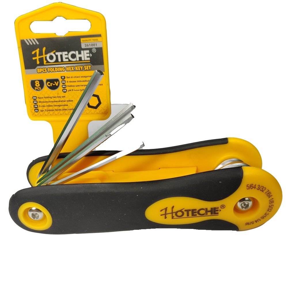 Hoteche Imperial Hex Key Folding Set (261001)