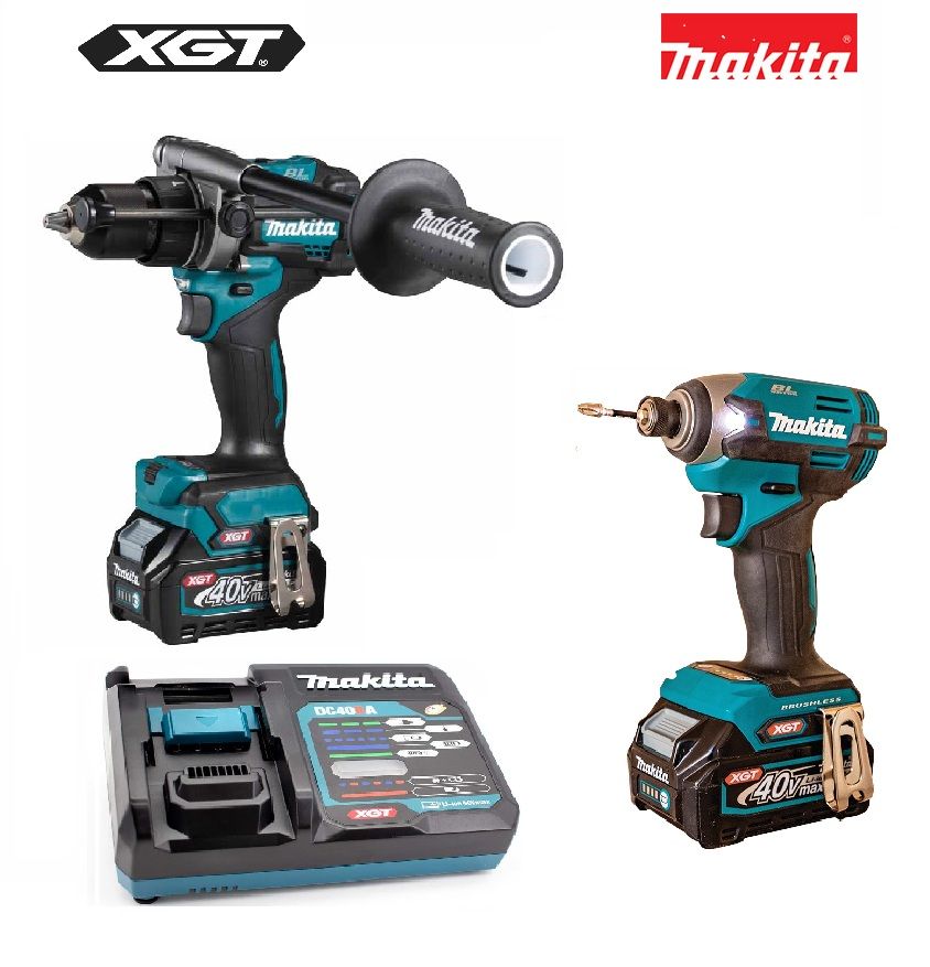 Makita Cordless Hammer Drill Driver Combo 40v