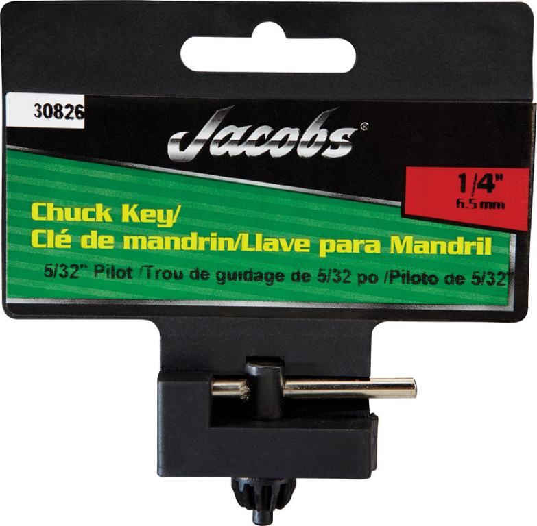Jacobs Chuck Key 1/4in 5/32in Pilot