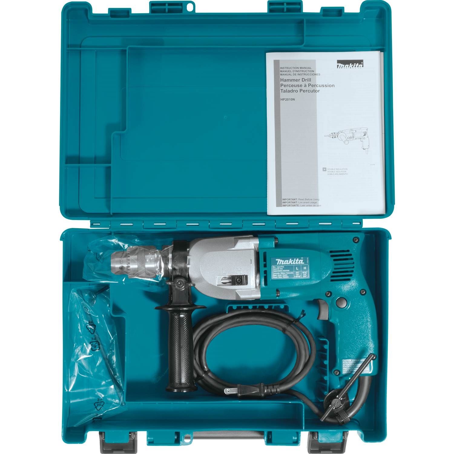 Makita Hammer Drill HP2010N 3/4in