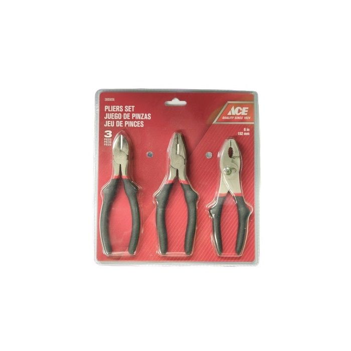 Ace Pliers Set 3pcs