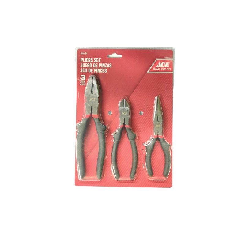 Ace Pliers Set 3pcs