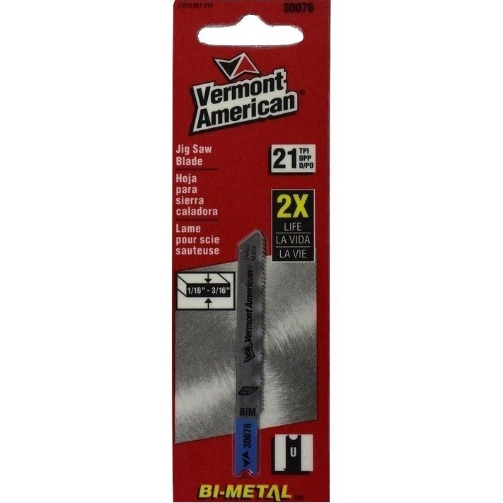 Bi-Metal Jigsaw Blade 21T
