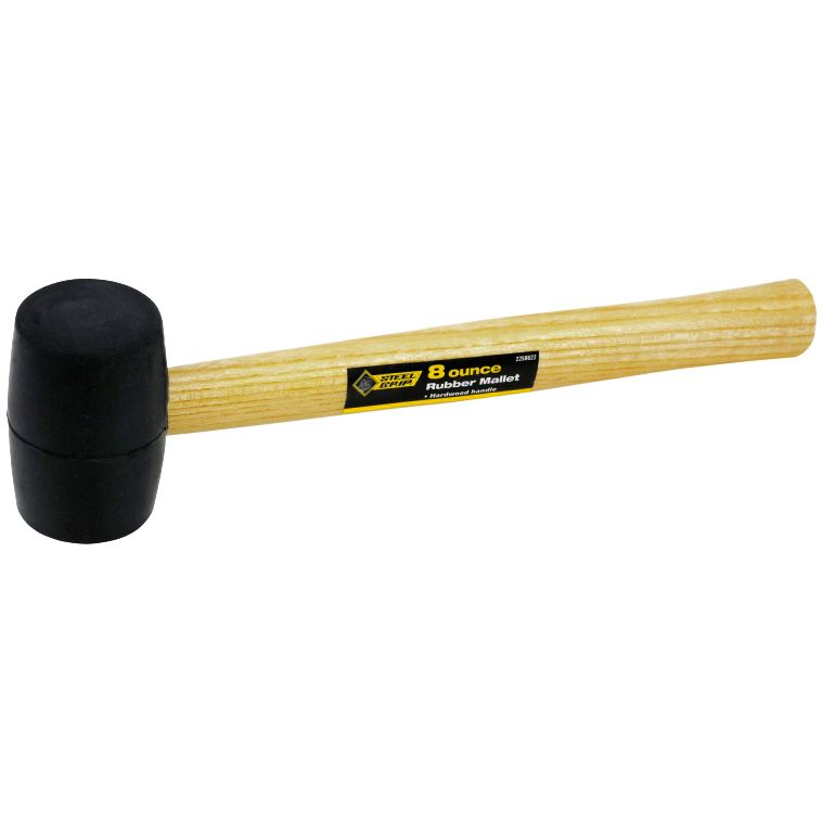 Steel Grip 8oz Rubber Mallet