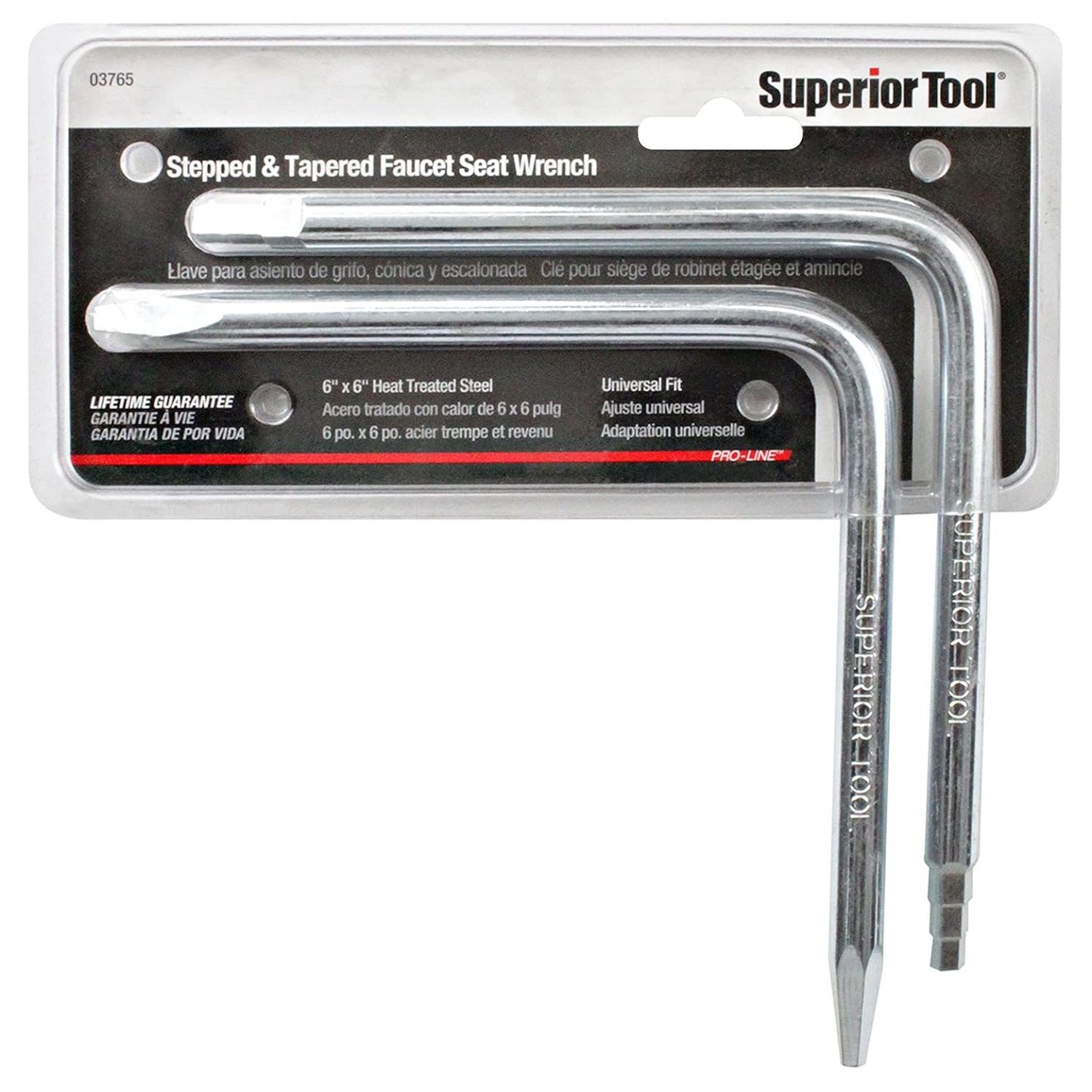 Superior Tool Faucet Seat Wrench Set Silver 2 pcs