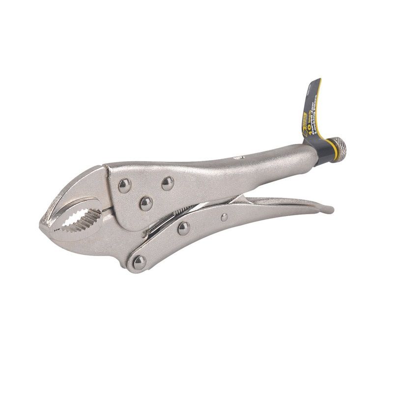 Steel Grip Pliers Curved Locking 10in (2251189)