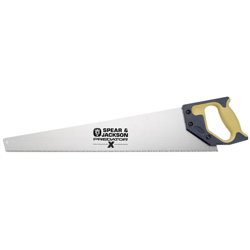 Spear and Jackson Predator X Hardpoint Hand Saw 22in x 8pt