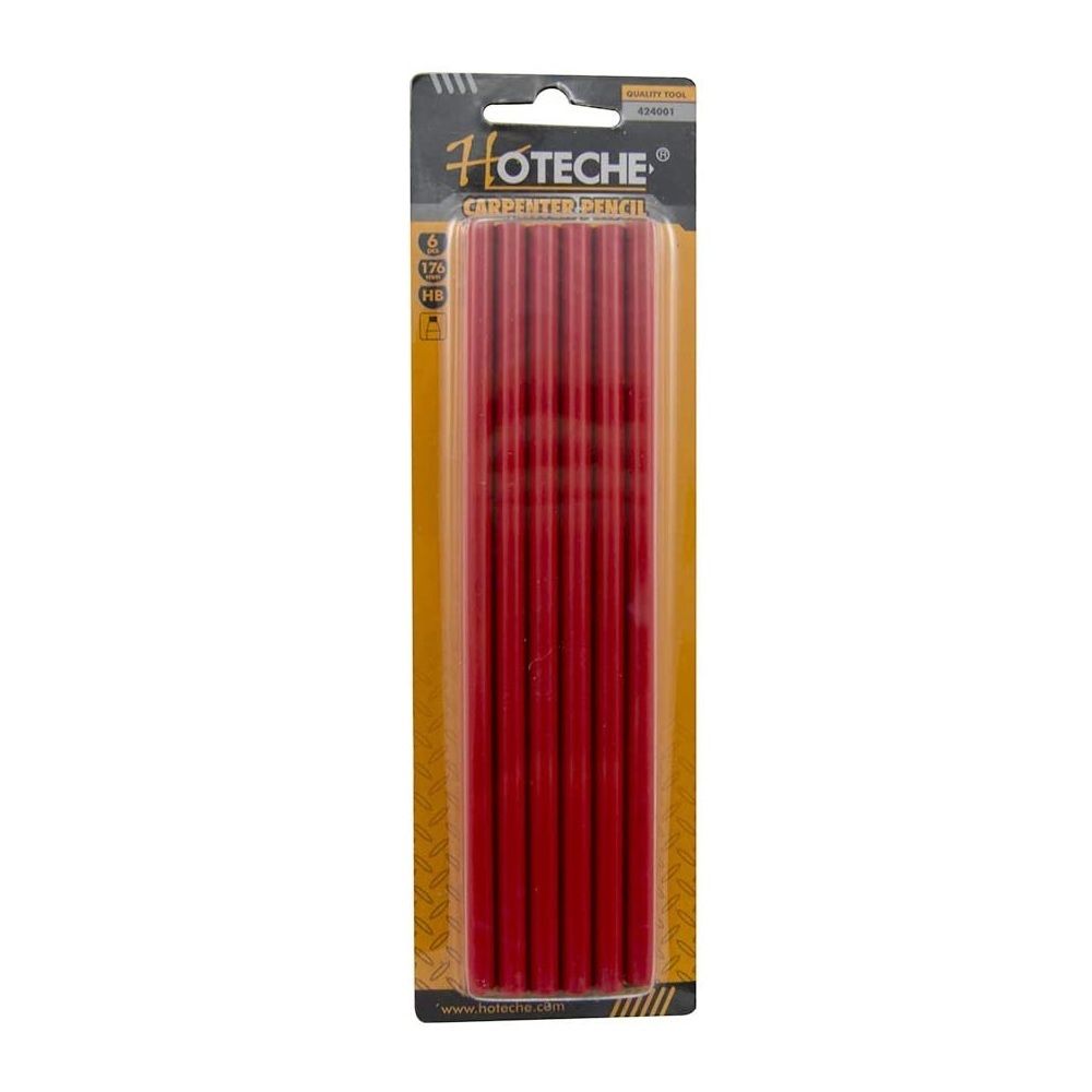 Hoteche Carpenter Pencil 6pc (424001)