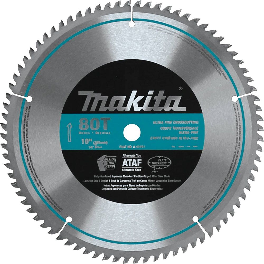 Makita Circular Saw Blade 10in x 80t (A-93681)