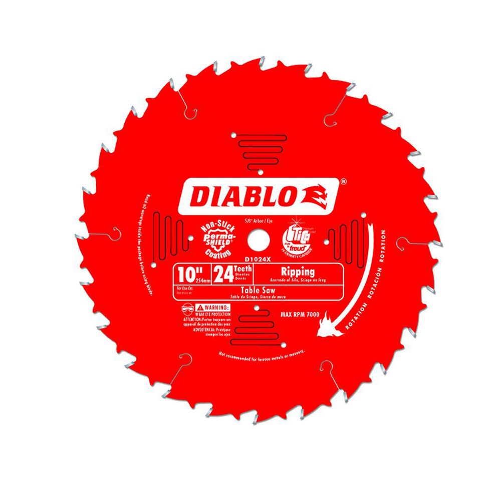 Diablo Circurlar Saw Blade 10in 24 teeth (2131969)