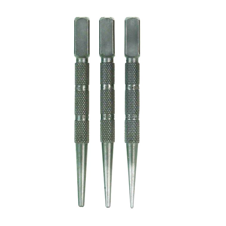 Stanley Steel Nail Set 3pc (23771)