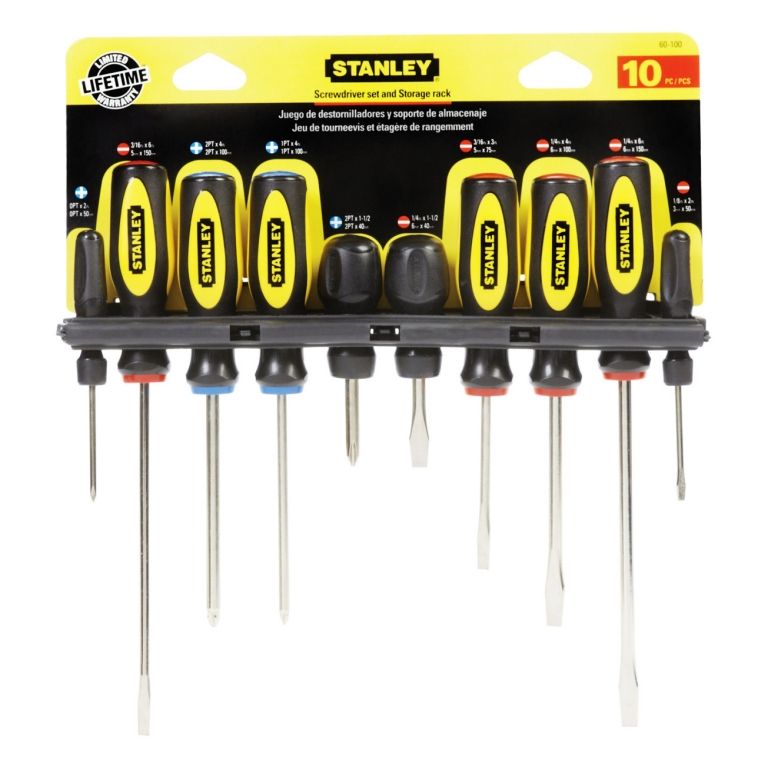 Screwdriver Set 10pc (2015626)