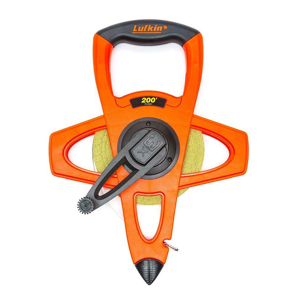 Lufkin Fibreglass Open Reel Tape Measure 200ft (FM060CME)