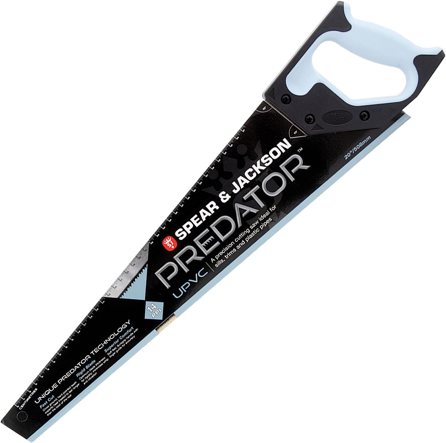 Spears & Jackson Predator UPVC Hand Saw 20in x 14pt (B98UPVC)