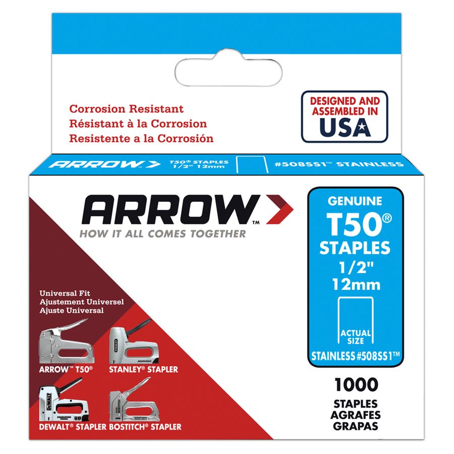 Arrow Staples T50 1/2in (20364)