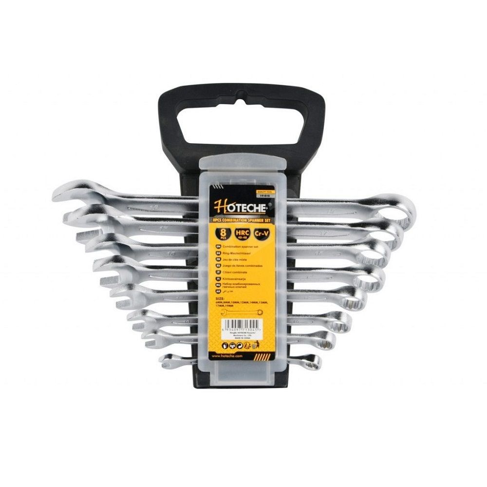 Hoteche Combination Spanner Set 8pcs