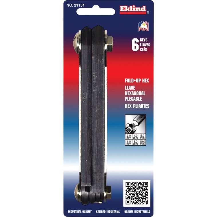 Metric Hex Key Set 4-10mm 6pc (25209)